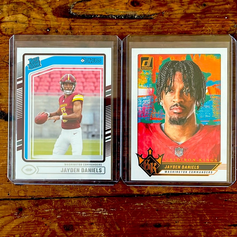 💎 Jayden Daniels (2) RC lot 💎